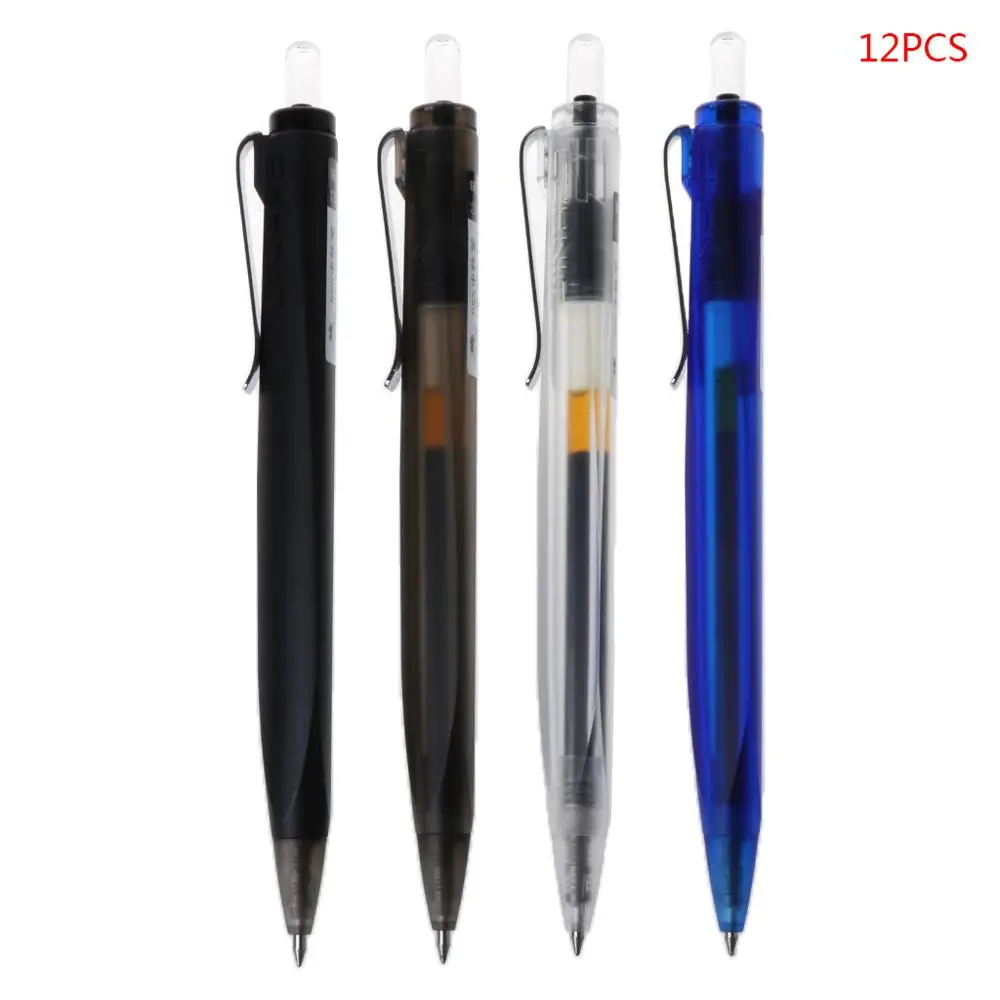

12pcs/set Jinhao 555 Gel Pen 0.5mm Fine Nib Press Neutral Pens Writing Tool School Office Supplies Stationery