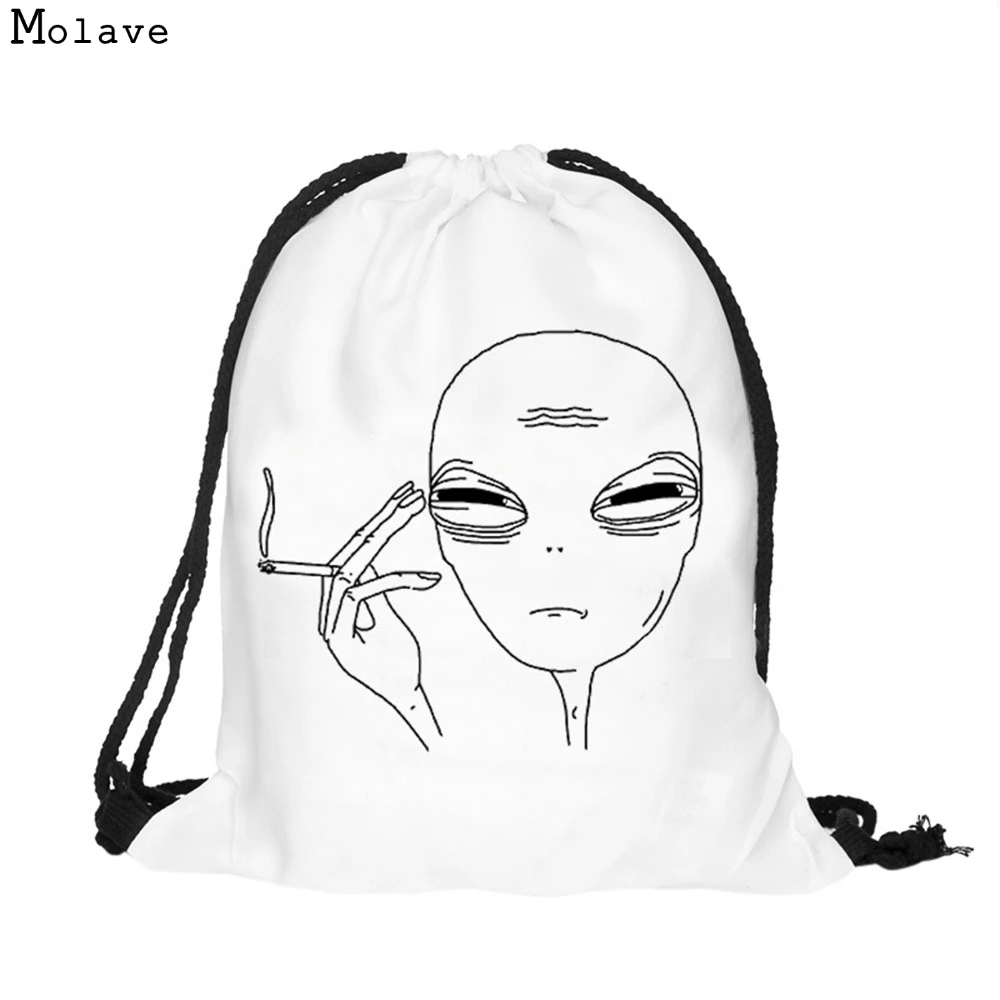 

Naivety Unisex 3D Printing Cartoon Drawstring Backpacks Bags 30S60916 New drop shipping