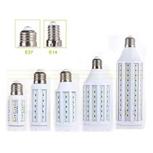 1 шт. CE E27 E14 5730 5630 SMD СВЕТОДИОДНЫЙ кукурузный светильник переменного тока 220 В переменного тока 110 В 5 Вт 7 Вт 12 Вт 15 Вт 25 Вт 30 Вт 40 Вт 50 Вт светящийся Точечный светильник светодиодный светильник