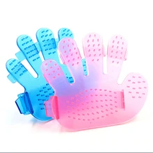 Pet Уход за лошадьми перчатки Pet Мягкая силиконовая собачья щетка для домашних животных уход за перчаткой кисть кота Ванна кошка моющие средства для домашних животных перчатка для кошек расчески