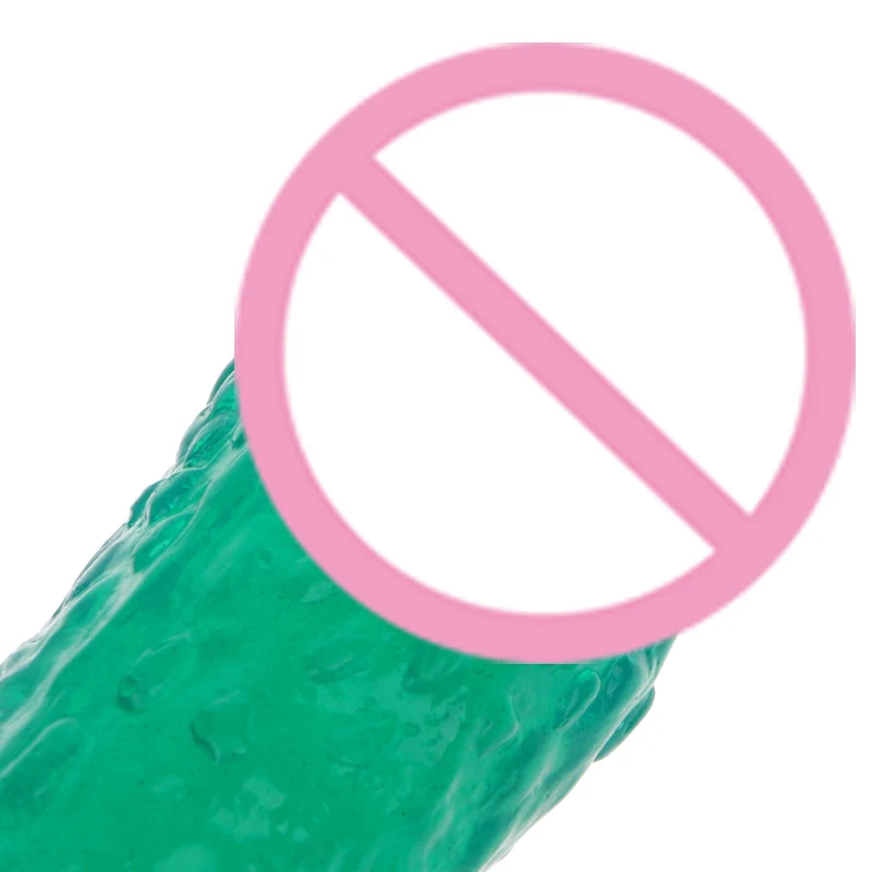 Sex toys for women Artificial Penis Jelly Realistic Cucumber Banana Corn Suction Cup Dildo Sex Toys