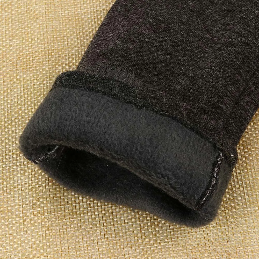 Women Female Gloves Winter Warm Cashmere Keep Warm Driving Full Finger Gloves Touch Screen ladys Glove luvas guantes 18Nov
