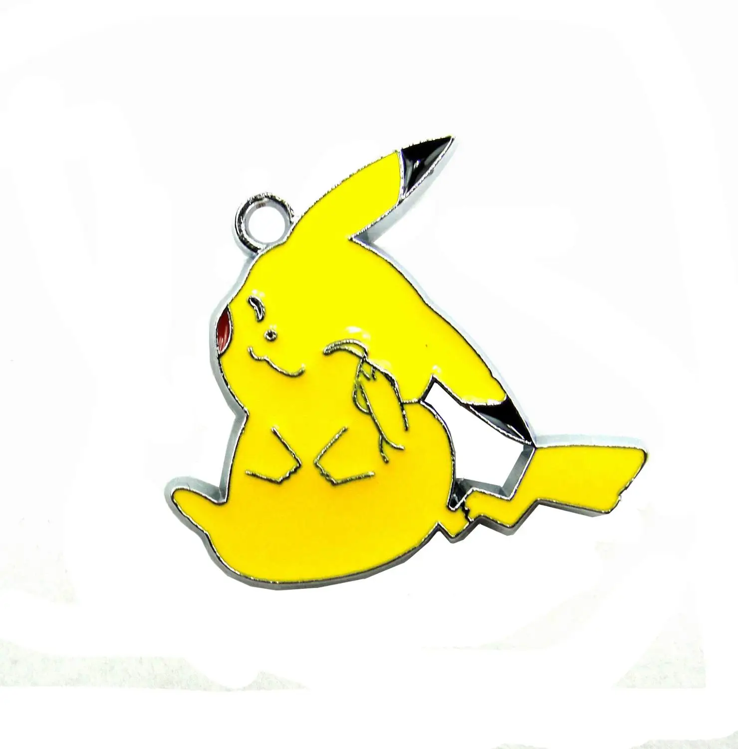 Hot 20pcs Pokemon Pikachu Cartoon Anim Charms Pendants Jewelry Making DIY Christmas Gifts Free Shipping