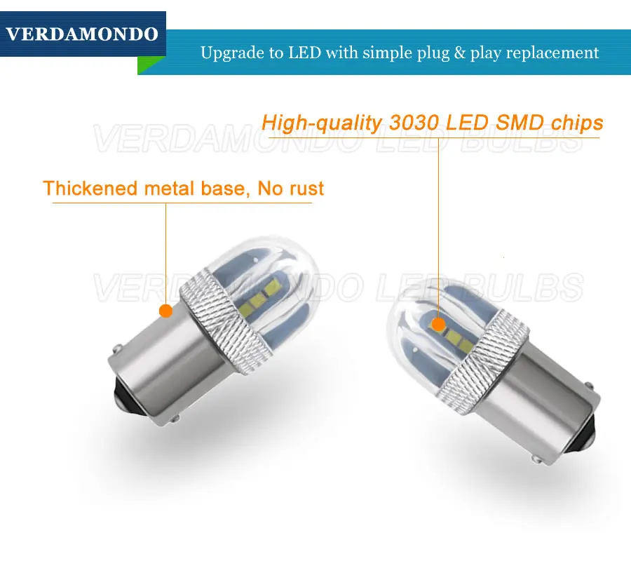 1 шт. супер яркий 1156 led BA15S P21W 3030 6 smd светильник Белый тормозной Реверсивный лампа сигнал вращения DRL задний светильник dc 12 В