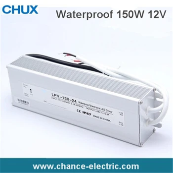 

WaterProof Type LED driver switching mode Power Supply SMPS 150w 12v (LPV-150W-12V)