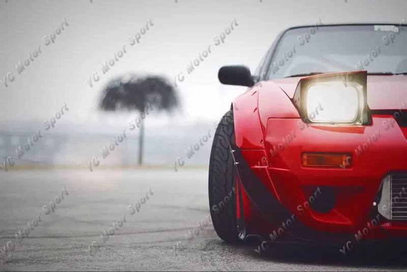 1989-1994 Nissan 180SX RPS13 Rocket Bunny Wide Body Style Body Kit FRP (35)