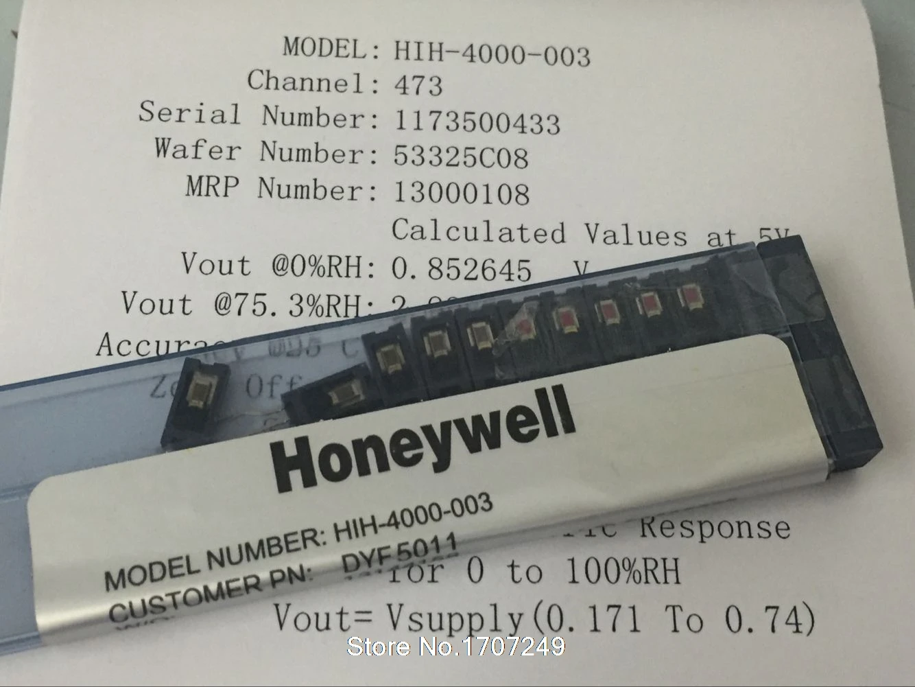 

Free shipping 10pcs/lot HIH-4000-003 HIH-4000 HIH4000 SIP Humidity Sensors HIH4000-003 connector