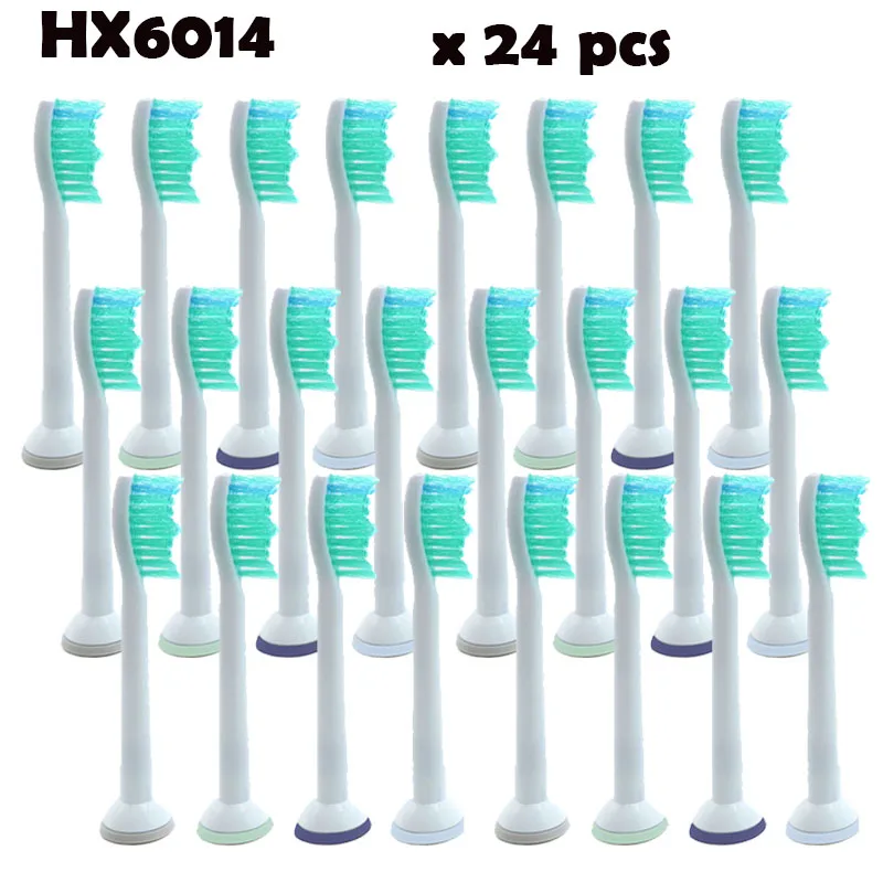 

New Electric Toothbrush Replacement Brush Heads Refill suitable for Philips Sonicare P-hx-6014 (24 Pcs, HX3/HX6/HX 9 Series)