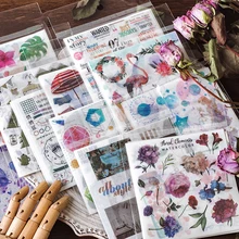 10 Sheets/pack Island Travelling Washi Stickers Decorative Stationery Craft Stickers Scrapbooking Diy Diary Album Label lovely chunky corgi warm embrace decorative washi stickers scrapbooking stick label diary stationery album stickers