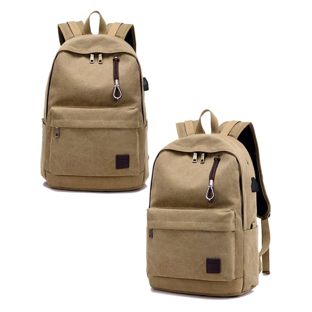 

Travel Laptop Backpack Fit 15.6 Inch Laptop Oxford Cloth with USB Charging Port Large Capacity School Computer Bag 12.36-9.88
