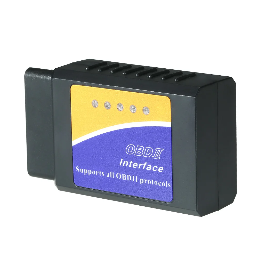Автомобильный детектор ELM327 Mini V2.1 OBD2 кодовый сканер Bluetooth Диагностика интерфейса-инструмент авто автомобиль умный сканирующий инструмент считыватель кодов