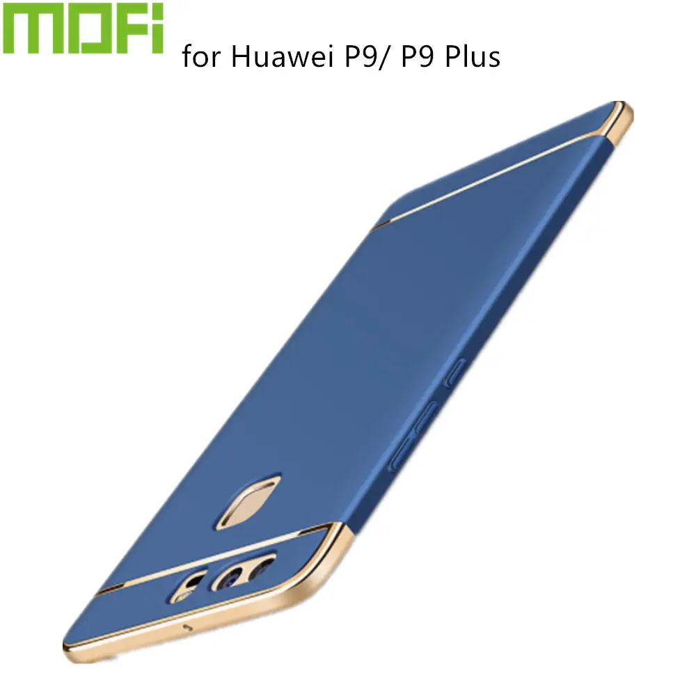 

Huawei p9 plus case cover 5.5 inch MOFi p9 plus case original hard back 3 in 1 phone capas luxury funda for Huawei P9 hard case