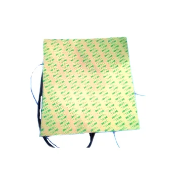 

400*400mm 12v 250w Silicone heat bed for 3d printer adhesive 1 side 100k thermistor 1000mm lead wire out from middle of 1 side