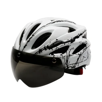 

Cycling Helmet Ultralight Road Mountain Bicycle Helmet 18 Vents EPS+PC Lights Bike Equipment MTB 58-61CM Protection Capacete