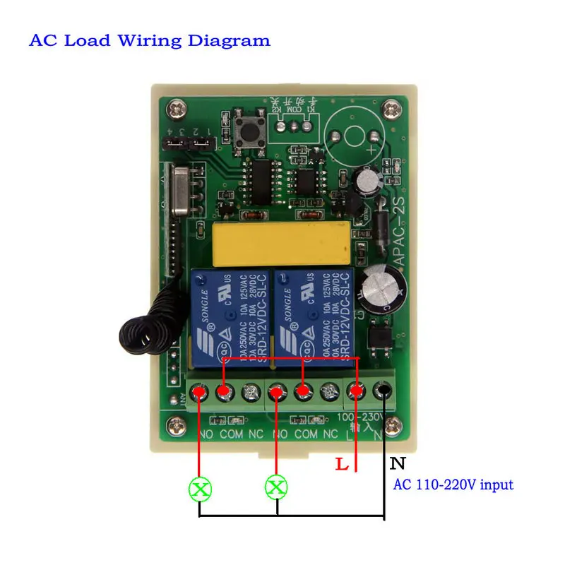 AC 110 V-220 V 2 CH 2CH RF беспроводной светодиодный светильник с дистанционным управлением переключатель приемник+ 86 передатчик панели стены, 315 433 MHz тумблер