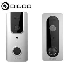Новое обновление Digoo SB-XYA Беспроводной Full HD 1080 P bluetooth WI-FI видео звонок Pro умный дом PIR Сенсор перезаряжаемый дверной Звонок