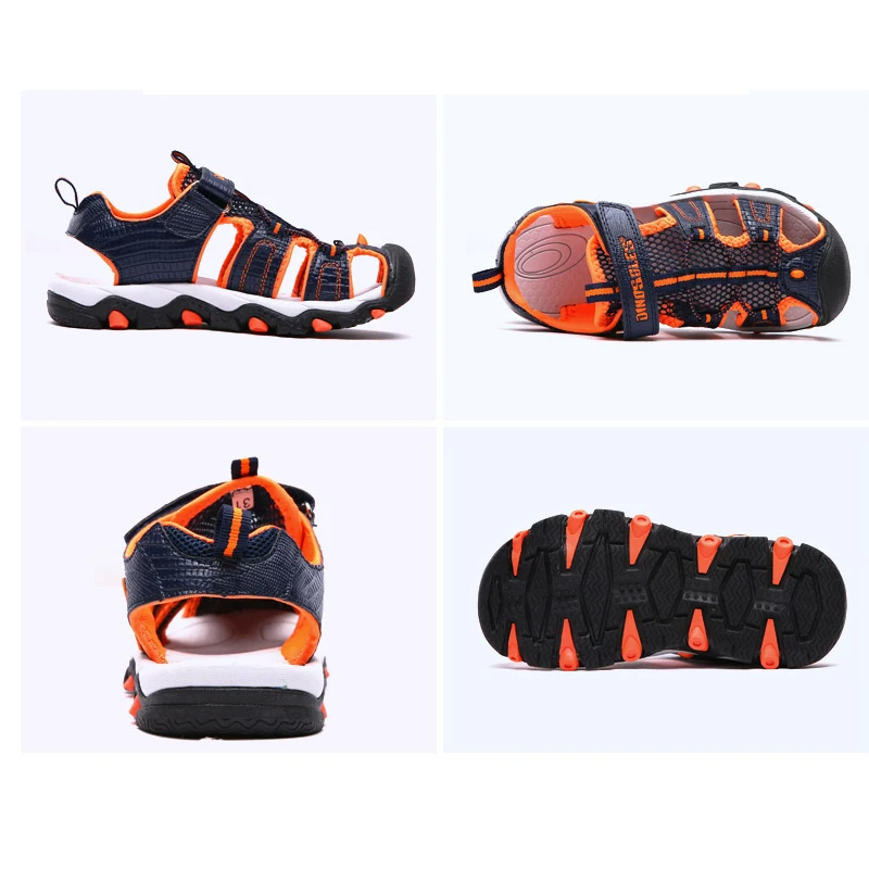 Dinoskulls Baby Boys Summer Sandals Children Teenage Summer Shoes Kids Sandales Enfant Light Soft Sandals sandales garcon 31-36#