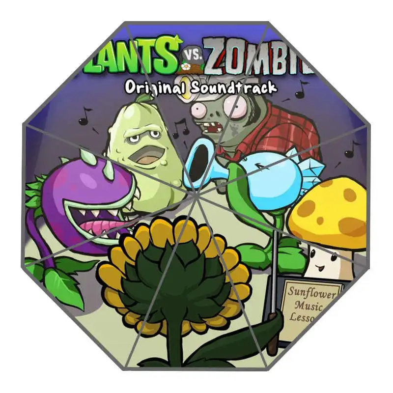 

Nice Plant VS Zombie Umbrella Custom Sunny and Rainy Umbrella Design Portable Fashion Stylish Useful Umbrellas Good Gift