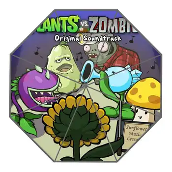 

Nice Plant VS Zombie Umbrella Custom Sunny and Rainy Umbrella Design Portable Fashion Stylish Useful Umbrellas Good Gift