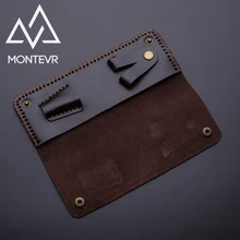 Профессиональные парикмахерские инструменты ножницы для волос сумка из натуральной кожи парикмахерские инструменты сумка для 1 шт. ножницы