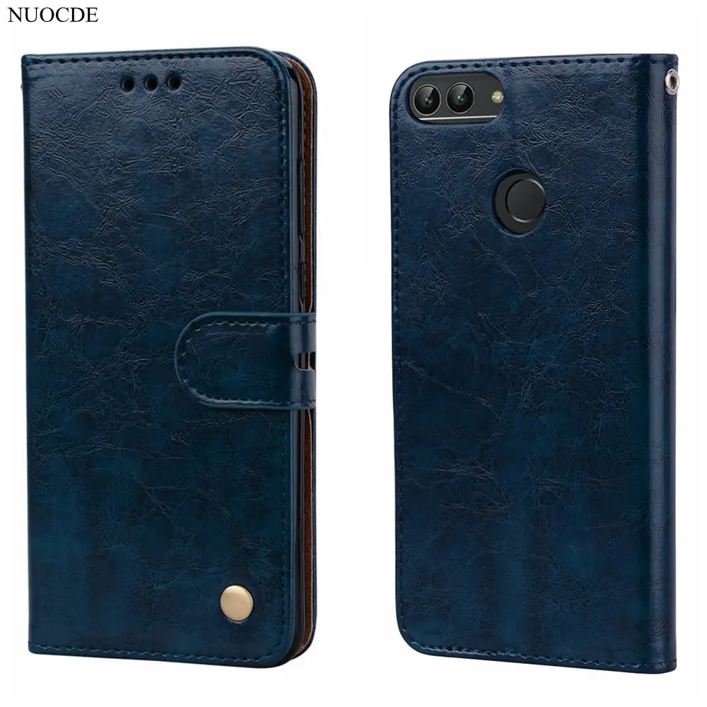 

For Huawei Huawei P Smart Case P Smart+ Case Retro Flip Wallet PU Leather Cover Phone Case For Huawei P Smart Plus Business Case