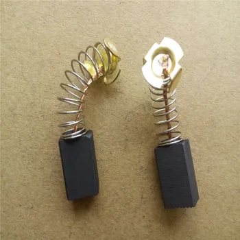 

100 Pairs Carbon Brushes For Electric Motors 6x10x15mm # 103