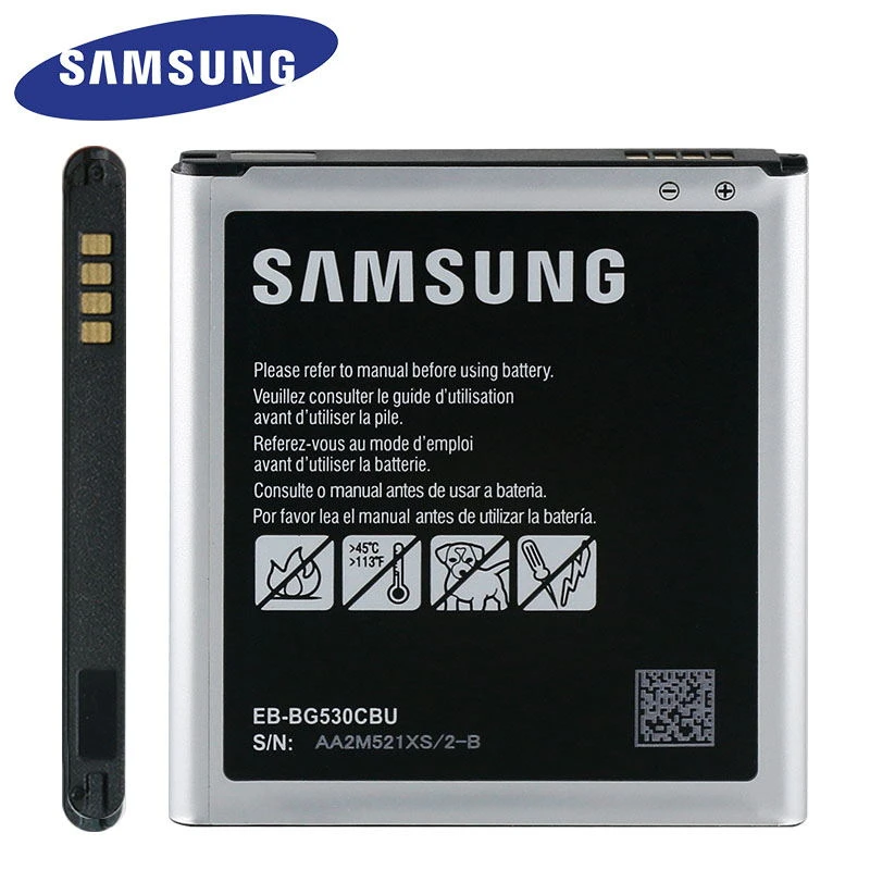 pompa Enorme Hostal Samsung batería Original para Samsung J2 primer Grand Prime G530 G531 J500  J3 2016 J320 G550 J5 2015 On5 EB BG530CBU 2600mAh|battery for  galaxy|original samsung batterysamsung battery - AliExpress