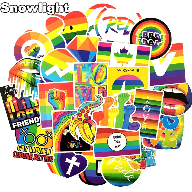 10/30/50/100pcs/pack Cartoon Rainbow Graffiti Retro Stickers For Luggage Laptop Skateboard Bicycle Decals Waterproof Sticker