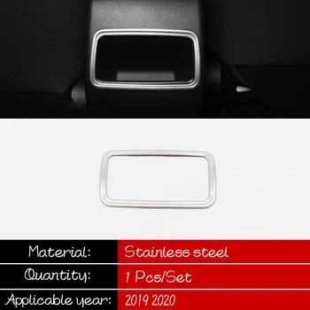 

Stainless steel For Toyota corolla E210 2019 2020 accessories Car Rear back row guard kicking frame cover trim Car styling 1pcs