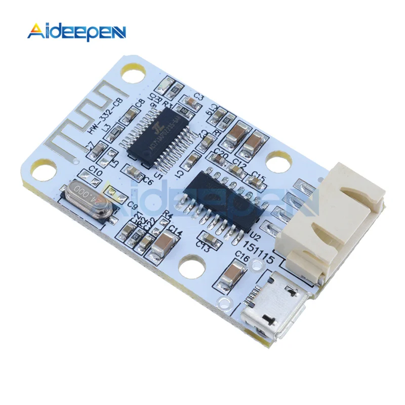 DC 5V 3W + микро USB беспроводной Bluetooth 4 0 модуль аудио приемник устойчивый цифровой