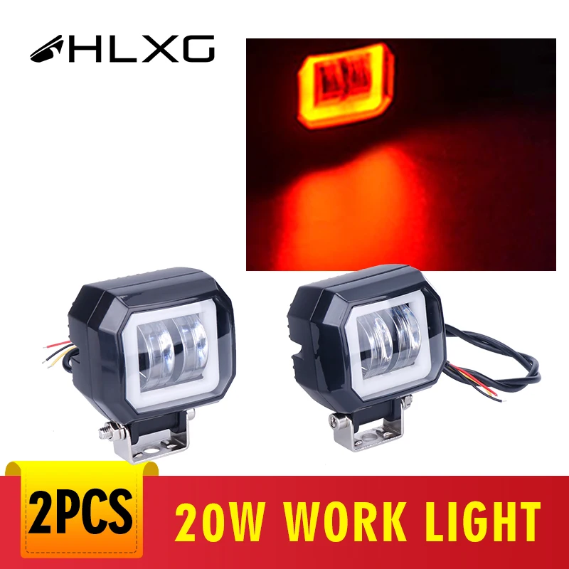 

Motorcycles Headlight for Car 4WD ATV SUV UTV UTE Off Roads Lights Work Lamp 12V Auto Driving Fog Light Car Led Working Light