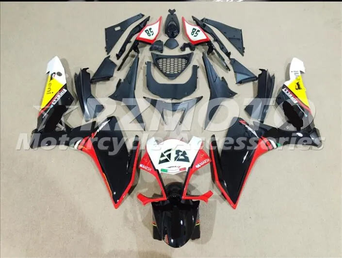 Новый ABS мотоцикл обтекатель для Aprilia RSV4 2010 2011 2012 2013 2014 впрыска кузова белый