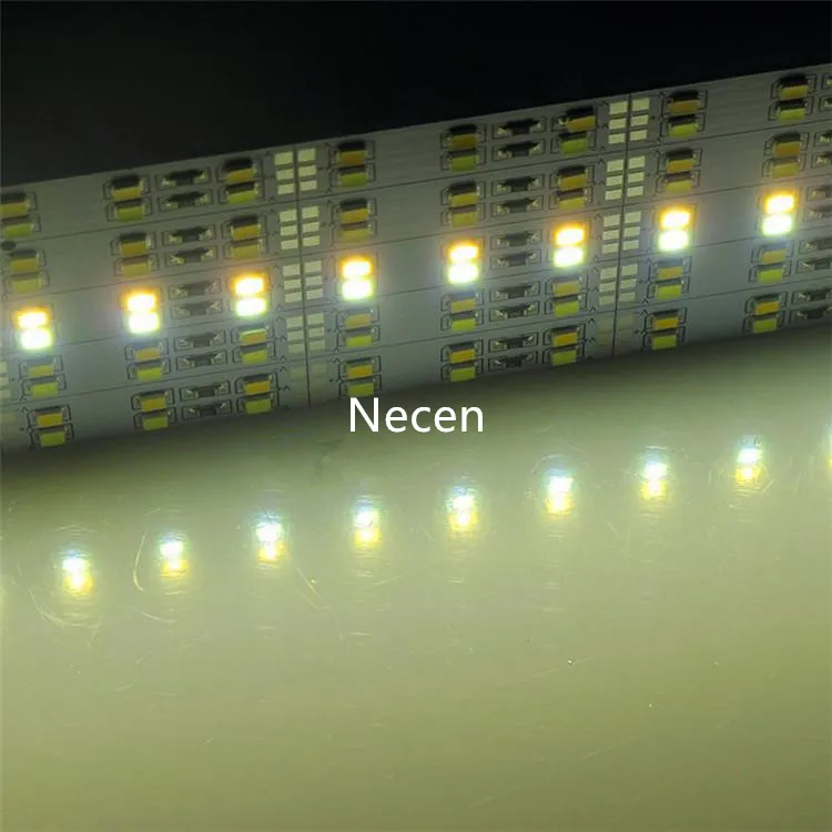 

10PCS LED Rigid bar light white/warm white double color 5730SMD 50CM/PC DC12V