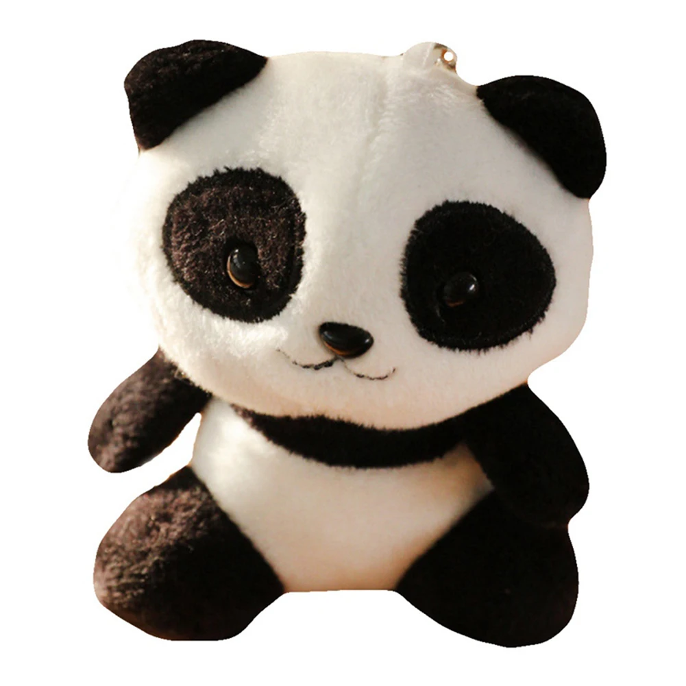 Новая милая мультяшная панда плюшевая кукла игрушка брелок Брелок Украшение для рюкзака украшения комнаты