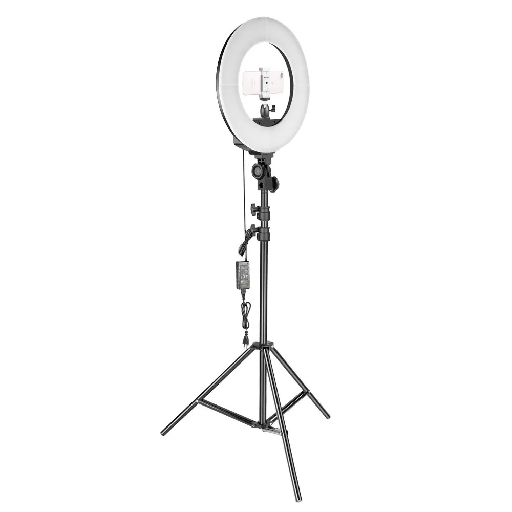 Neewer 14 inches Ring Light with Stand Kit Bi color 36W Dimmable LED