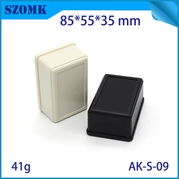 

szomk plastic enclosure electronics plastic project box(10 pcs) 85*55*35mm plastic case for pcb design gps tracker switch box