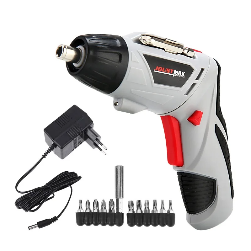 Mini 4.8V Electric Screwdriver Dremel Cordless Drill Wireless Power With LED Light Multi-function DIY Power Tools 45/15 Bits