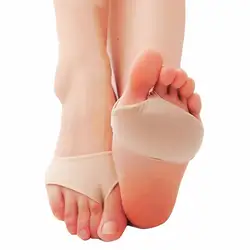 2 пары кожи силиконовые ног наборы следки для передней части ступни мягкие Нескользящие невидимый носок стопы стельки педикюр высокий
