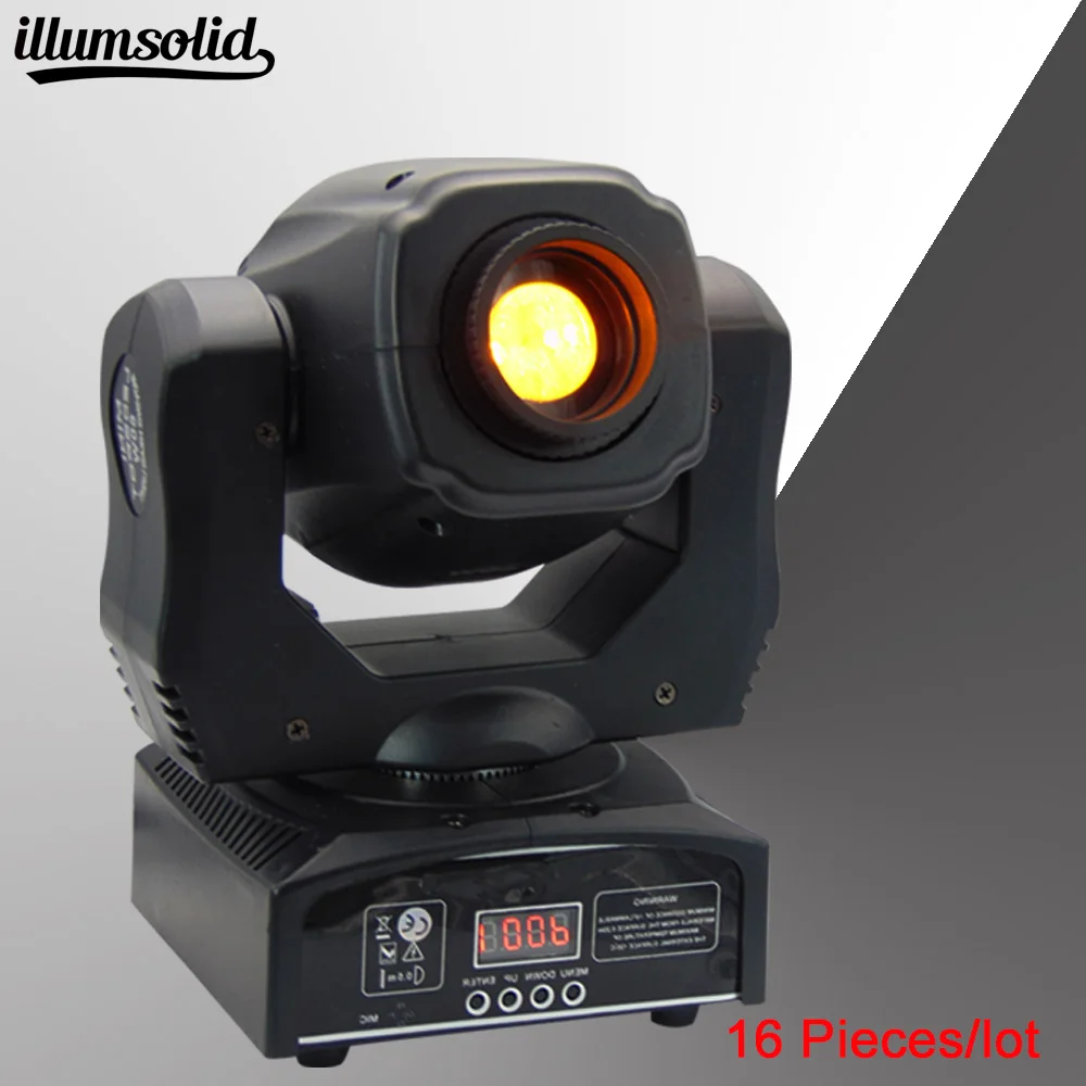 

16PCS HOT LED 60W Spot Gobo Moving Head Light LED Stage Lighting Disco Light Professional Stage&DJ DMX512 DJ Equipment