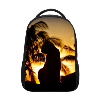 

VEEVANV Brand Women Backpacks Cute Cat School Backpack for Girls Fashion Travel Shoulder Bag Luminous Printing Backpack Children