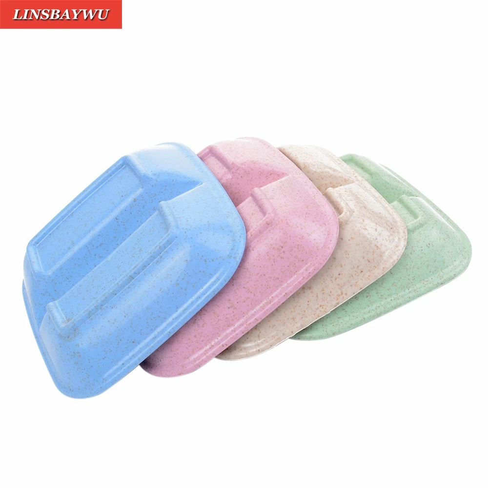 

1 PC Square Solid Flavor dish Colored Plate Dessert Plate Flavored Dish Japanese Tableware Plastic Tray