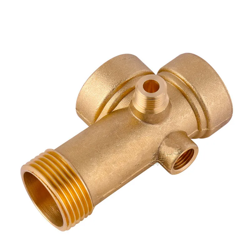 5 way brass fitting DN25 Bladder tank pressure vessels brass valve on