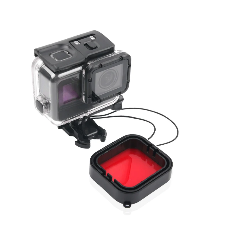 Водонепроницаемый чехол для Gopro Hero 5 6 7 черный|Чехлы экшн-камер| |