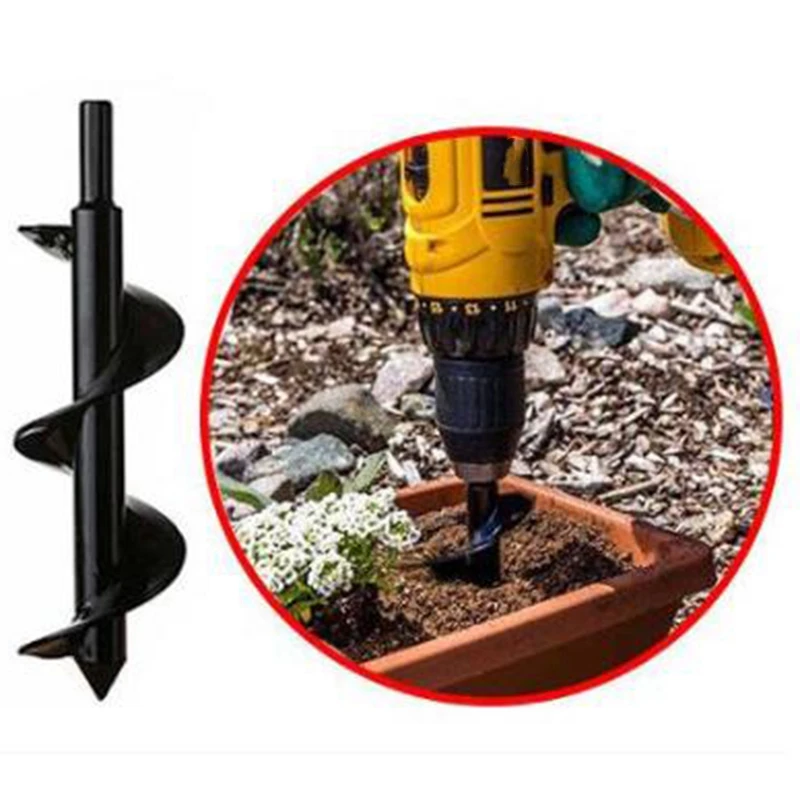 Earth Auger Hole Digger Tools Planting Machine Drill Bit Fence Borer Petrol Post Hole Digger Garden Tool