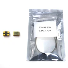 10 шт. SMD 3225 активный кварцевый генератор OSC 32 МГц 32 м 3,2*2,5 3,3 В 25PPM