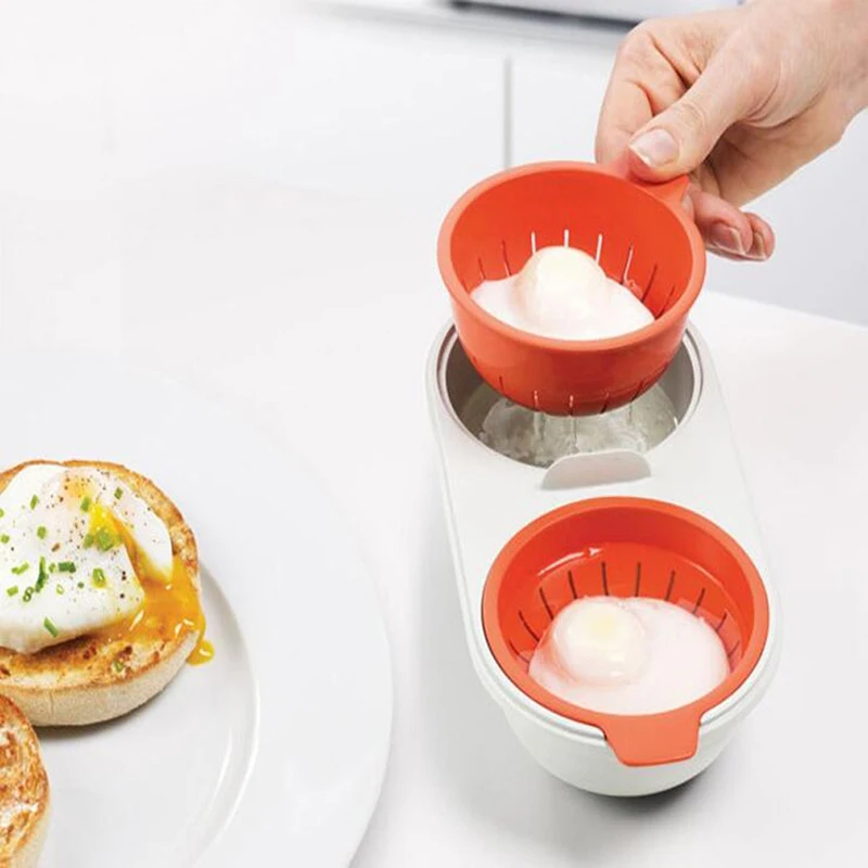 Steamed Egg Bowl Egg Poacher Cook Poach Pods Egg Tools Microwave Oven