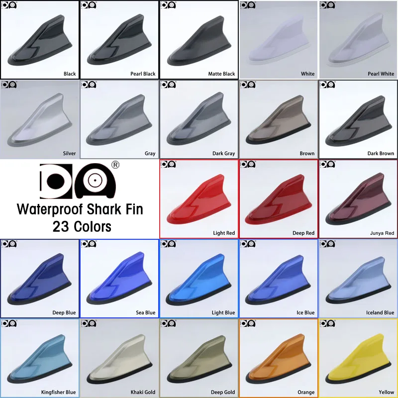 Waterproof shark fin antenna special car radio aerials auto <br />antenna Stronger signal Piano paint for Nissan Qashqai-in Aerials from <br />Automobiles