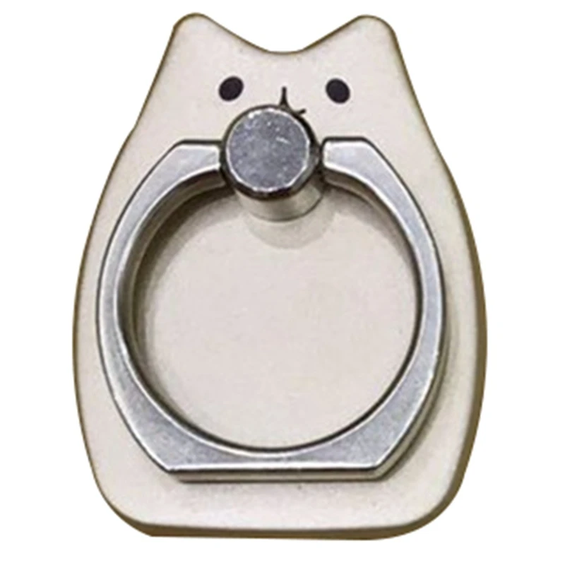 Phone Holders 360 Degree Plastic Finger Ring Mobile Phone Smartphone Stand Holder For iPhone Samsung Xiaomi