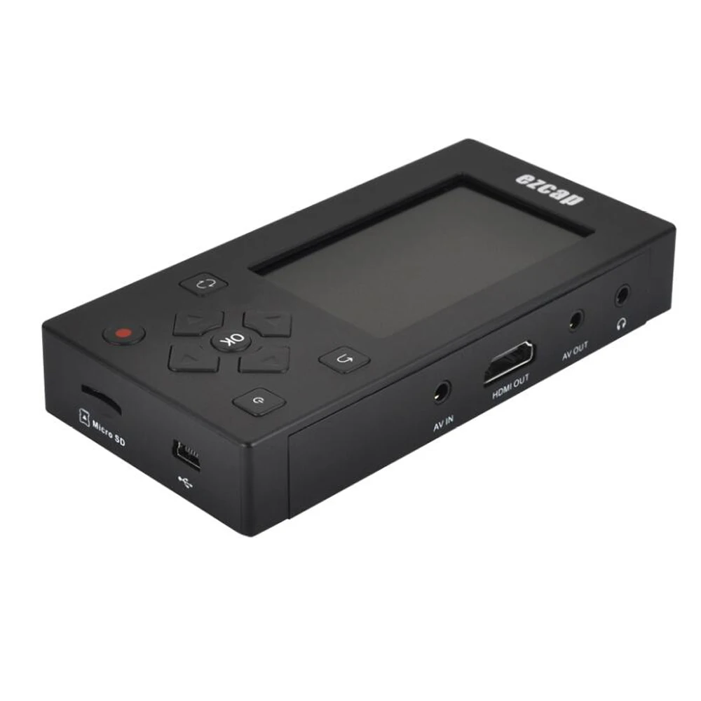  Ezcap271 AV Recorder Video Audio Capture Converter Records Analog VHS Camcorder Tapes to Digital Fo