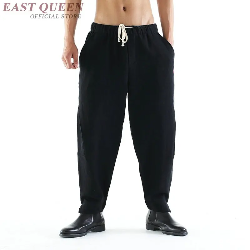 Men pants linen bruce uniform kungfu pants FF816 - Цвет: 5